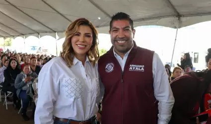 Armando Ayala y Marina del Pilar