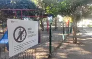 Denuncian que hay personas que duermen y provocan incendios en el Parque Las Amricas de Las Palmas