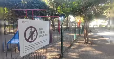 Denuncian que hay personas que duermen y provocan incendios en el Parque Las Am