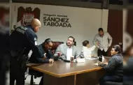 Residentes de la Snchez Taboada son atendidos por el alcalde Ismael Burgueo en el mircoles de delegacin