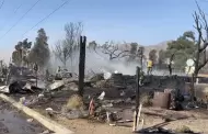 Siete viviendas fueron consumidas en su totalidad por incendio en predio invadido: Bomberos