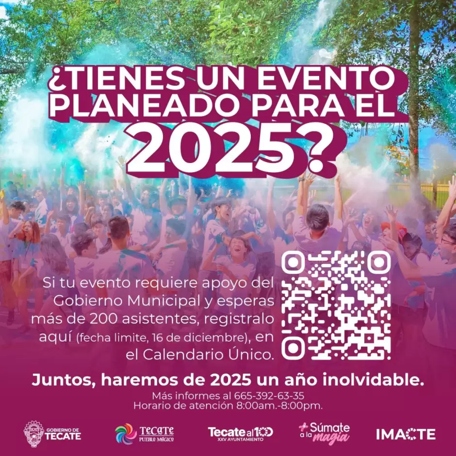 Calendario nico de eventos 2025