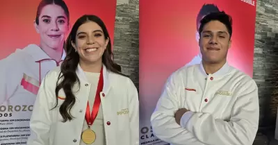 Alejandra Orozco y Osmar Olvera