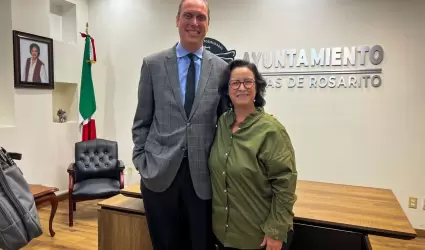 Presidenta Roco Adame Muoz y Cnsul General de Estados Unidos