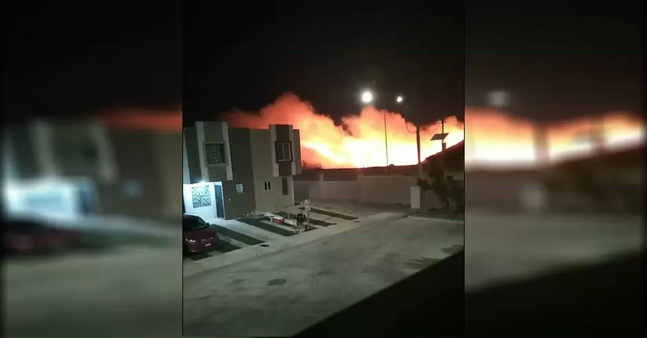 Incendio en Vias del Mar alarm a vecinos cercanos