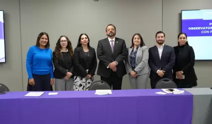 Sesiona Observatorio Ciudadano de Sentencias con Perspectiva de Gnero en Baja C