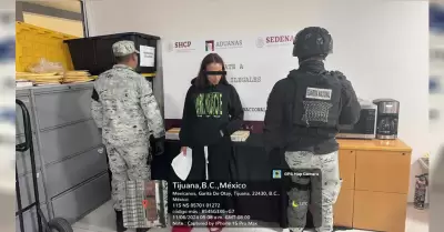 Guardia Nacional asegur drogas y cigarros electrnicos en Tijuana