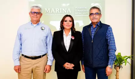 Participa gobierno de Claudia Agatn en acciones para fortalecer al puerto de En