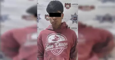 Sujeto detenido por asalto