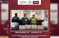 FESC y Sedena aseguran a hombres en posesin de armas y ms de 15 kg de marihuana