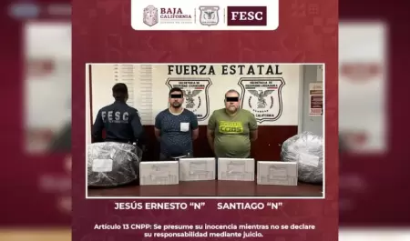 FESC y Sedena aseguran a hombres en posesin de armas y ms de 15 kg de marihuan