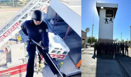 Capacitan a policas de Mexicali en tcnicas de rescate