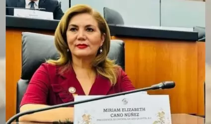 Libertades y derechos, prioridad en mi gobierno: Miriam Cano Nez