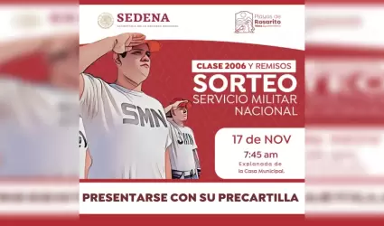 Sorteo del Servicio Militar Nacional