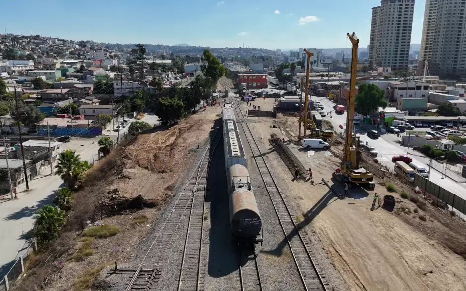 Inician obras y operacin de aduana de exportacin ferroviaria por Tijuana