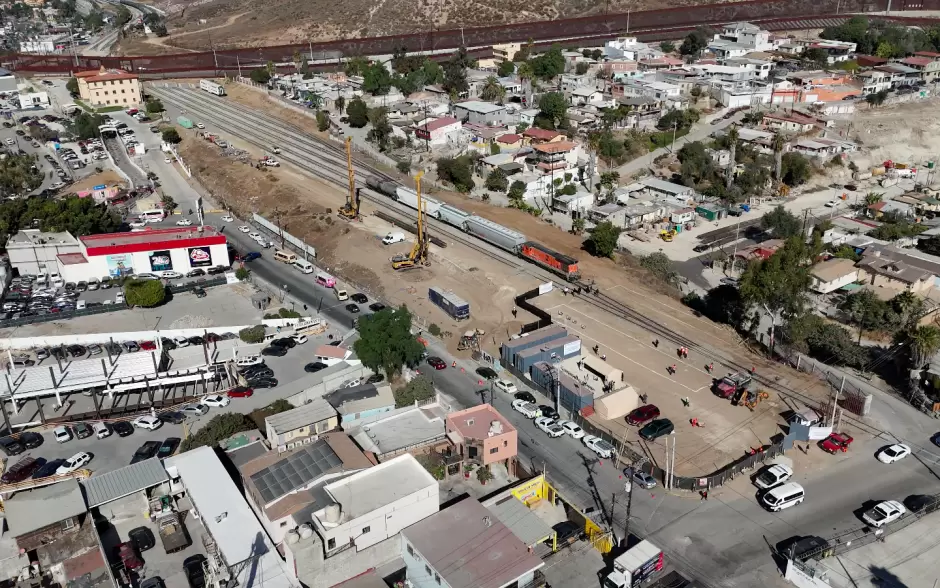 Inician obras y operacin de aduana de exportacin ferroviaria por Tijuana