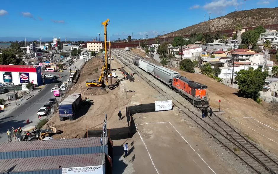 Inician obras y operacin de aduana de exportacin ferroviaria por Tijuana