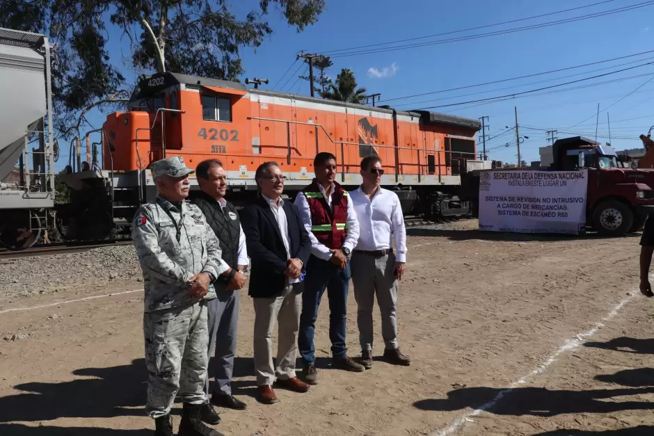 Inician obras y operacin de aduana de exportacin ferroviaria por Tijuana