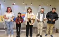 Inaugur el Sistema DIF BC la exposicin "Arte itinerante"