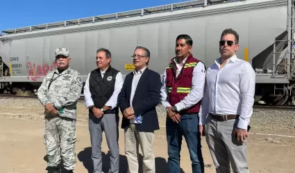 Obras para exportacin de carga ferroviaria en Tijuana