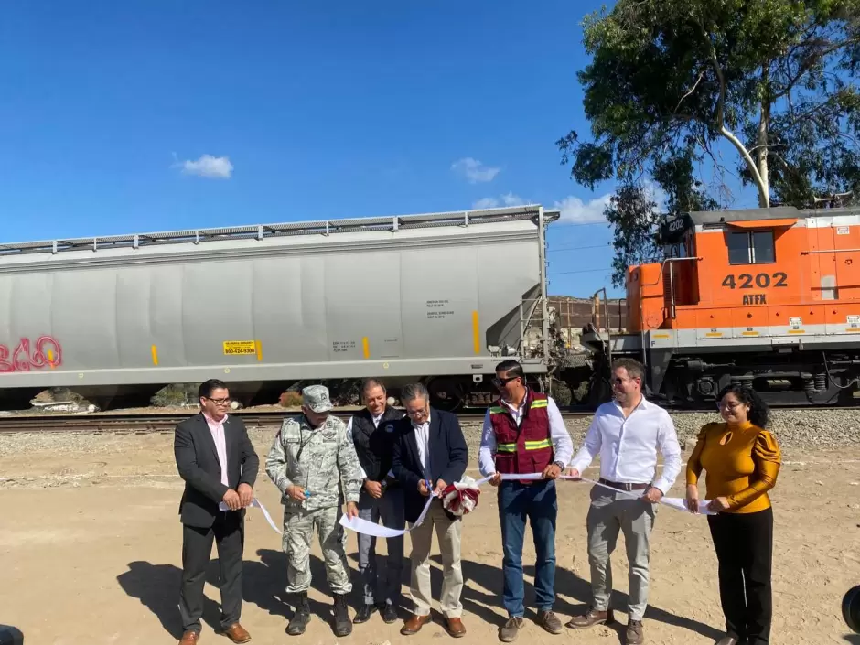 Obras para exportacin de carga ferroviaria en Tijuana