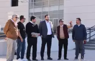 Recorre alcalde Ismael Burgueo zona donde se instalar la Universidad Rosario Castellanos