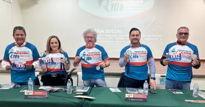 Carrera atltica con causa "Prevencin en Accin" por la salud masculina