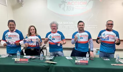 Carrera atltica con causa "Prevencin en Accin" por la salud masculina