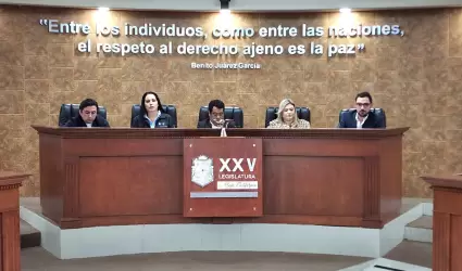 Compareci ante el pleno del Congreso la Secretara de Pesca y Acuacultura Estat