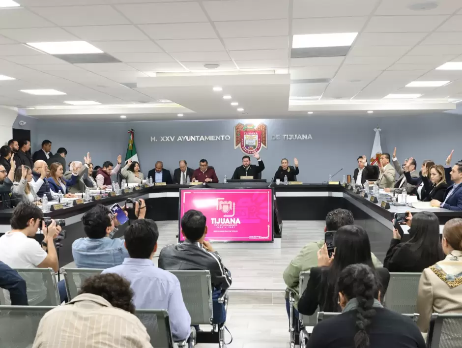 Aprueba Cabildo proyecto de Ley de Ingresos del municipio de Tijuana para 2025