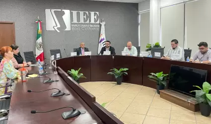 Celebra Junta General Ejecutiva del IEEBC su 11 sesin ordinaria