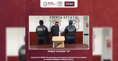 Detenido con arma corta y 11 cartuchos tiles