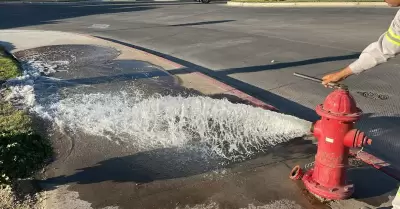 CESPM realiza maniobras para normalizar presin en el suministro de agua potable