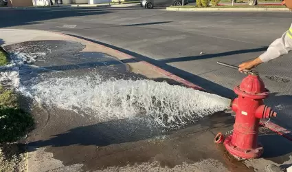 CESPM realiza maniobras para normalizar presin en el suministro de agua potable