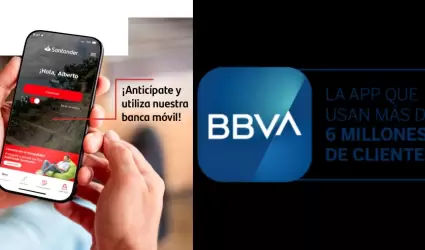 Falla en BBVA y Santander