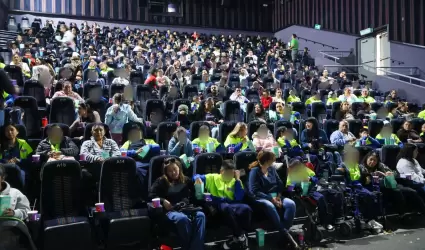 Llevan DIF Tecate y Fundacin Cinpolis al cine a 600 nias y nios