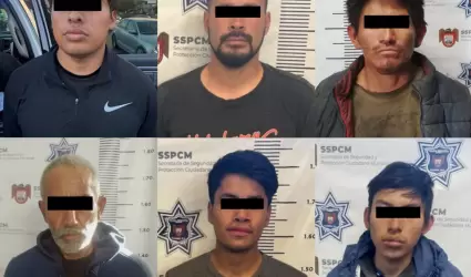 Detenidos por posesin de vehculo robado