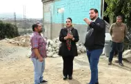 Recorre alcalde Ismael Burgueo calles de la Delegacin Otay y atiende a residentes de esta comunidad