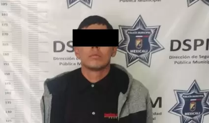 Detienen a hombre por robo con violencia y daos a unidad policial tras persecuc