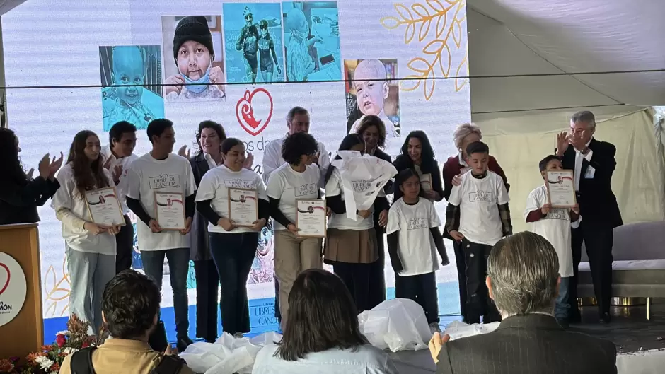 125 nios celebran su triunfo contra el cncer