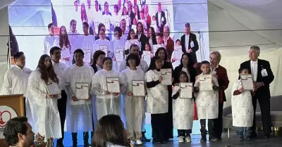 125 nios celebran su triunfo contra el cncer