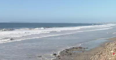 Peligro en Playas de Tijuana por marea alta