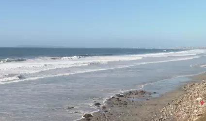 Peligro en Playas de Tijuana por marea alta