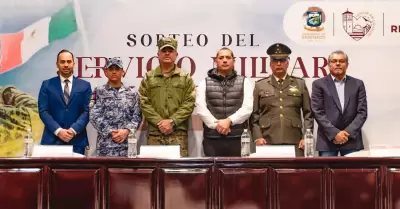 Participan 686 jvenes en sorteo clase 2006 del Servicio Militar Nacional