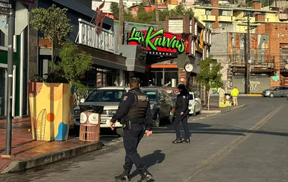 Recorridos de vigilancia en zonas de bares y antros