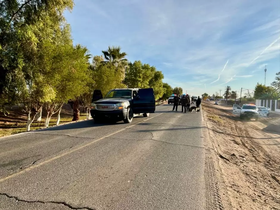 Polica Municipal de Mexicali frustra secuestro de migrantes