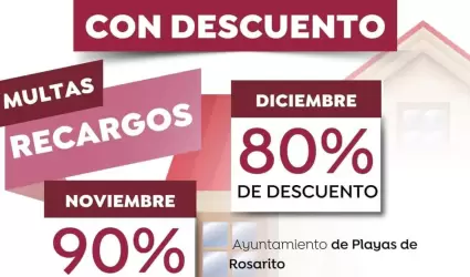 Descuento del 90% en el pago del predial