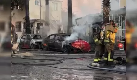 Incendio en la colonia El Soler dej dos personas fallecidas y una menor herida