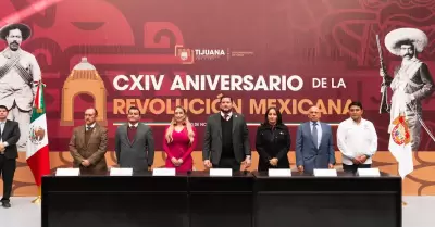 Conmemora el XXV Ayuntamiento de Tijuana el 114 aniversario de la revolucin mex