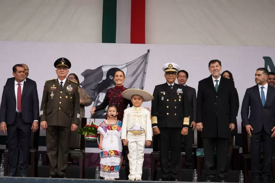 Aniversario de la Revolucin Mexicana, la Presidenta de Mxico, Claudia Sheinbaum